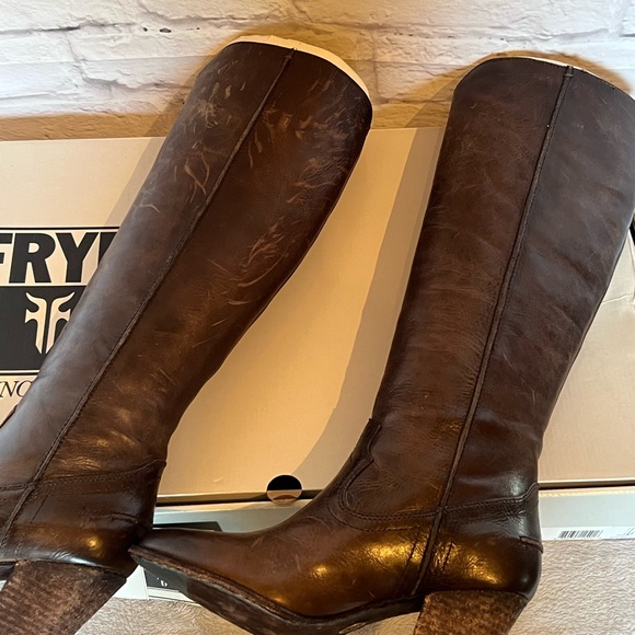 Frye Renee Seam Tall Pull On Boots - Picture 5 of 10
